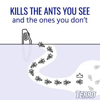 TERRO Outdoor Liquid Ant Bait Stakes (8-Count) T1813