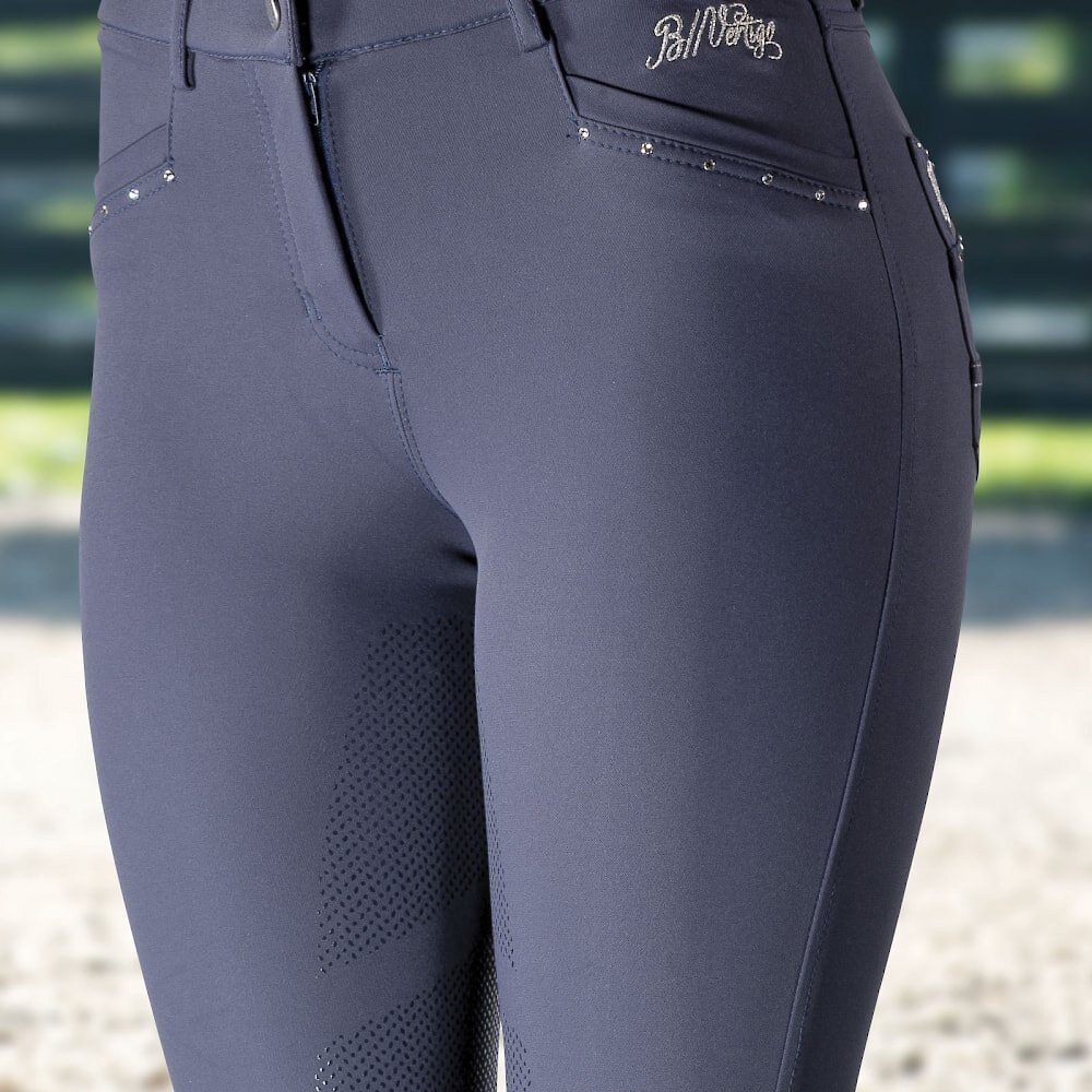 B Vertigo Womens Olivia Silicone Full Seat Breeches