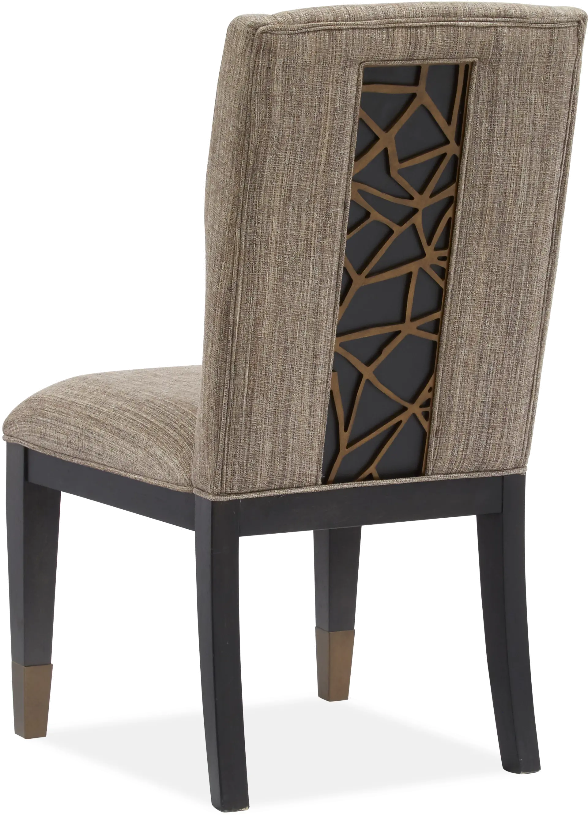 Ryker Gray and Black Upholstered Dining Room Chair