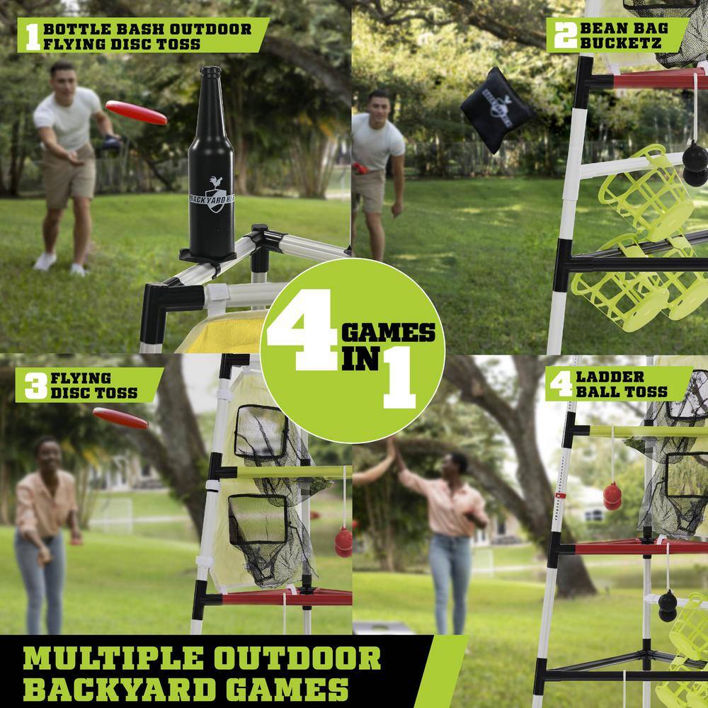 BACKYARD HERO 4-In-1 Tailgate Combo Game Set TC100Y21011