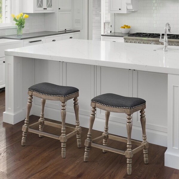 Cooper Saddle Seat Counter Stool by Greyson Living