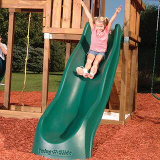 Swing-N-Slide Playsets Green Speed Wave Slide NE 3053