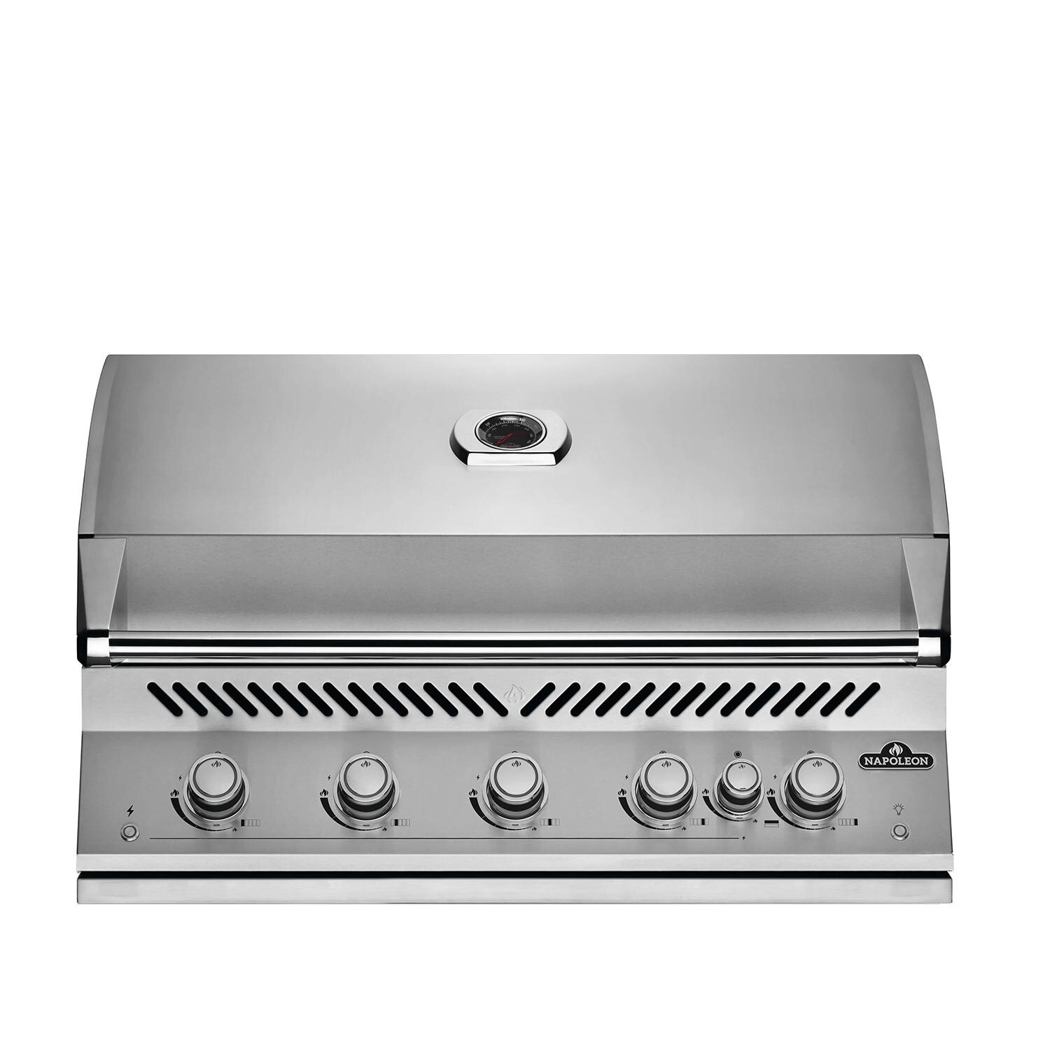 Napoleon Built-In 700 Series 38-Inch Natural Gas Grill w/ Infrared Rear Burner and Rotisserie Kit