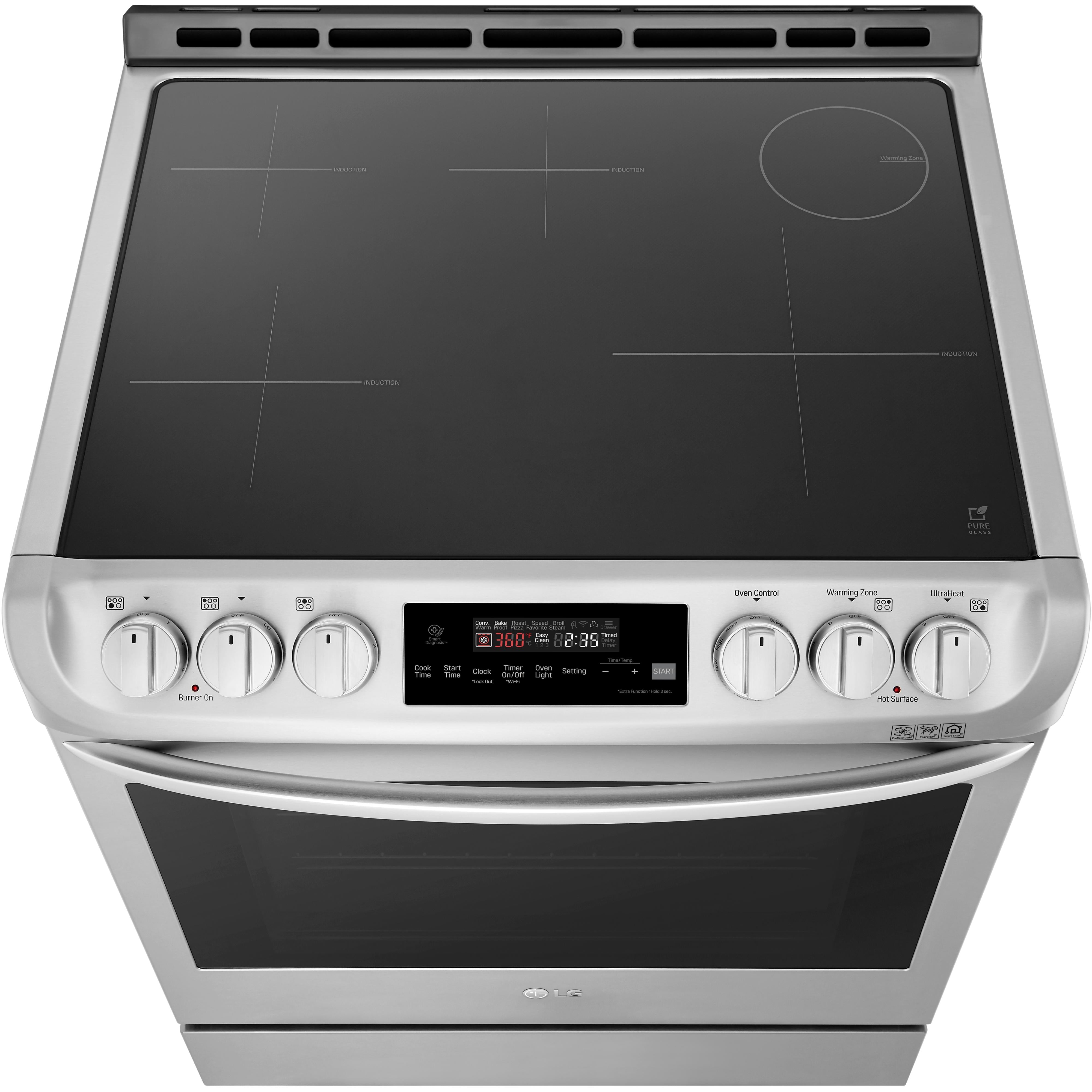 LG 30-inch Slide-In Induction Range with ProBake Convection? LSE4616ST