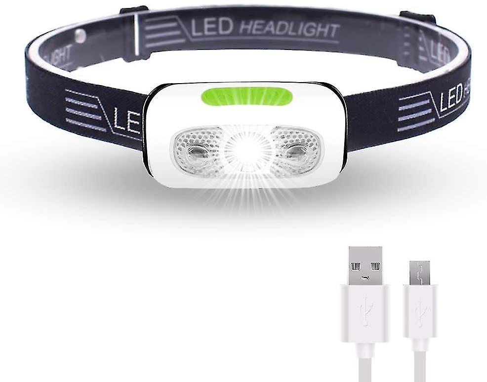 500 Lumens Usb Rechargeable Headlamp，lightweight，super Bright Led Running Headlamp For Runner