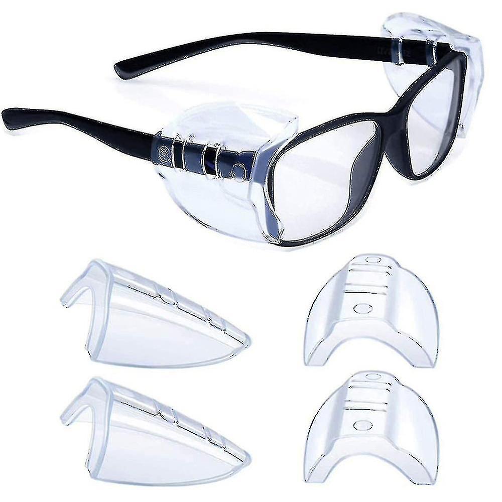 Soft Plastic Side Shields For Goggles Slip On Goggles Shield Universal