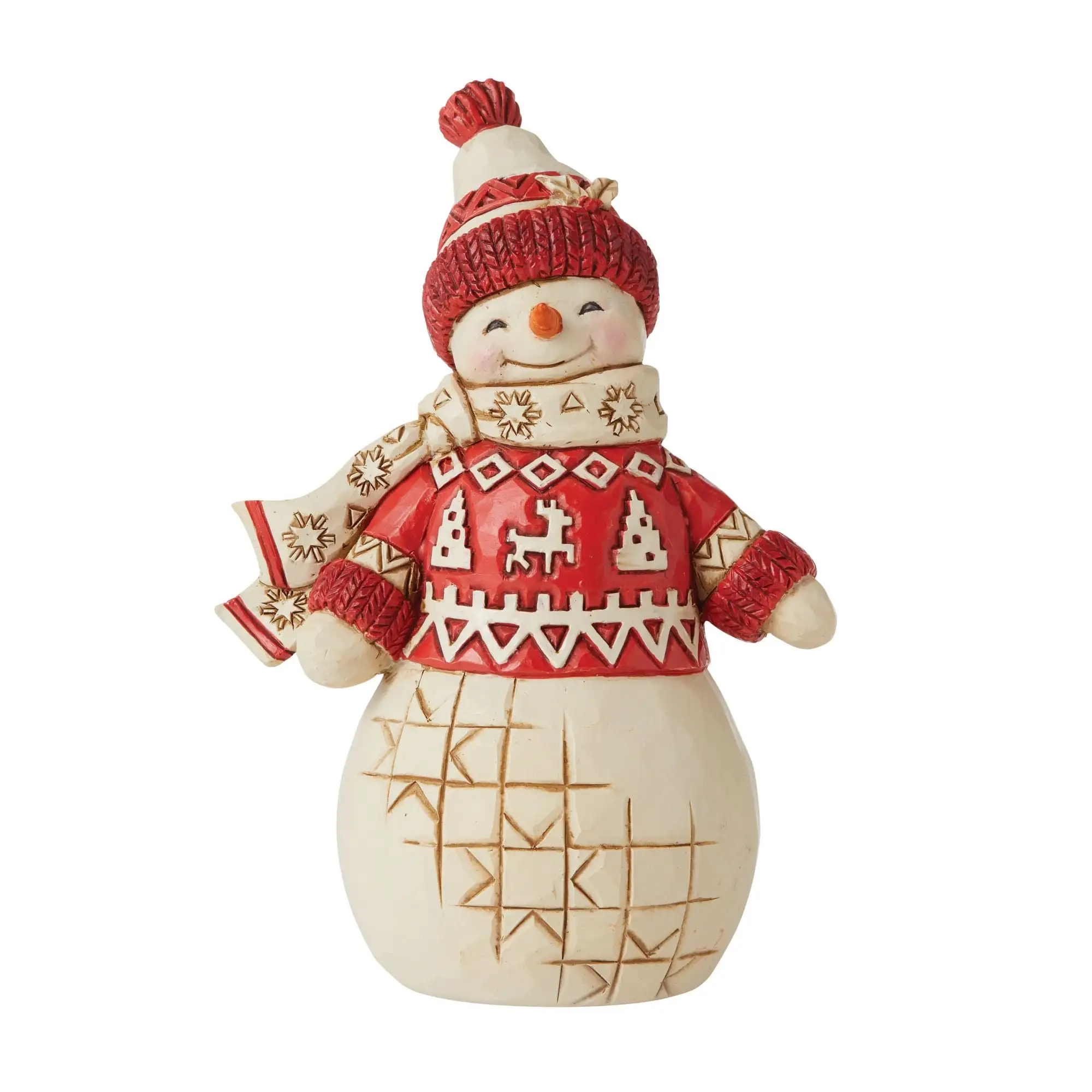 Nordic Noel Snowman in Sweater