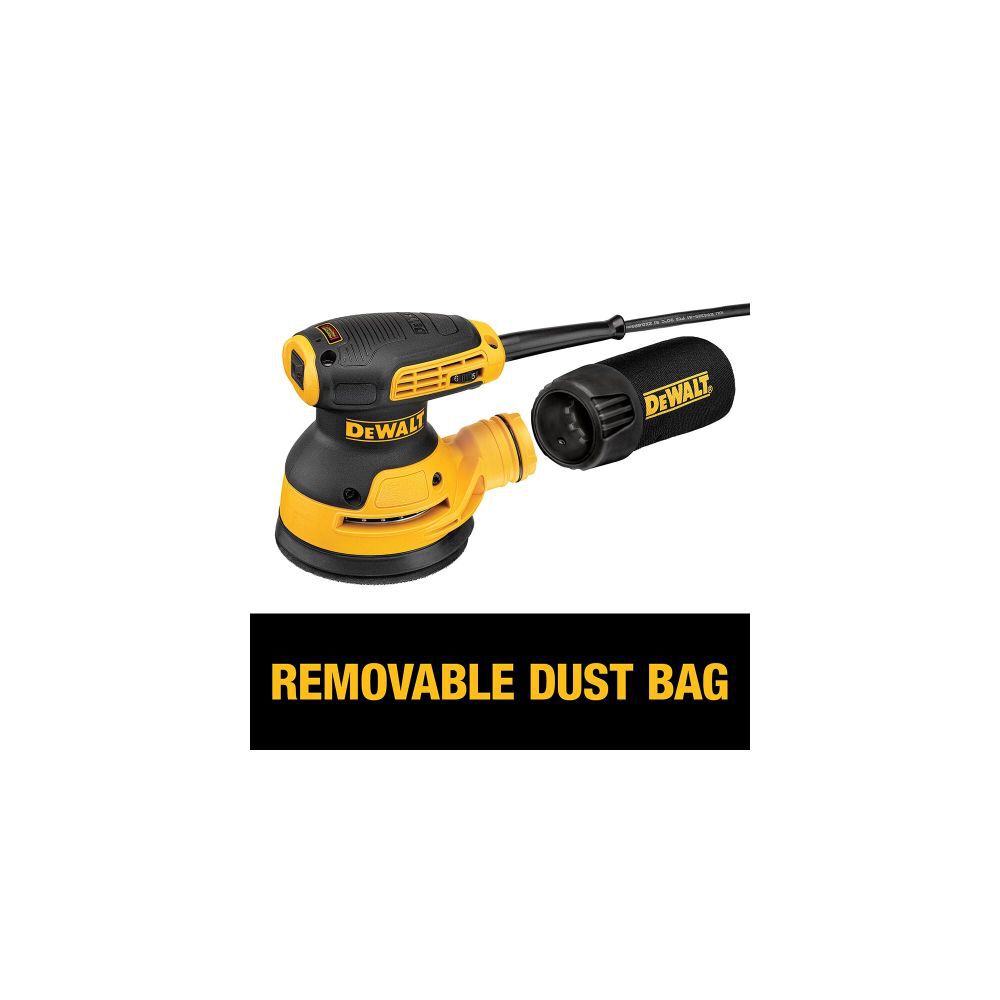 DEWALT Random Orbit Sander Variable Speed 5