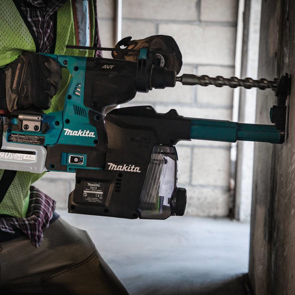 Makita 40V max XGT 1 1/8 AVT Rotary Hammer with Dust Extractor Brushless Cordless Bare Tool