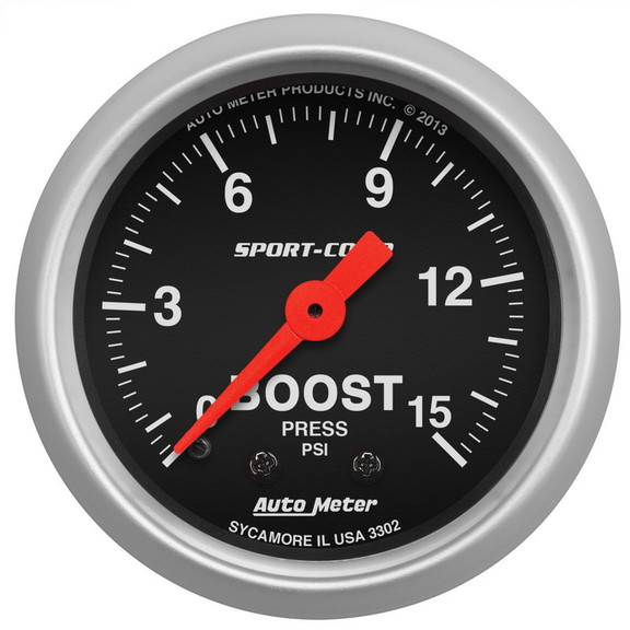 2 1/16 in. BOOST  0 15 PSI  SPORT COMP