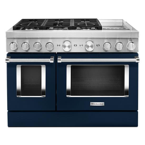 KitchenAid KFDC558JIB 483939 Smart CommercialStyle Dual Fuel Range with