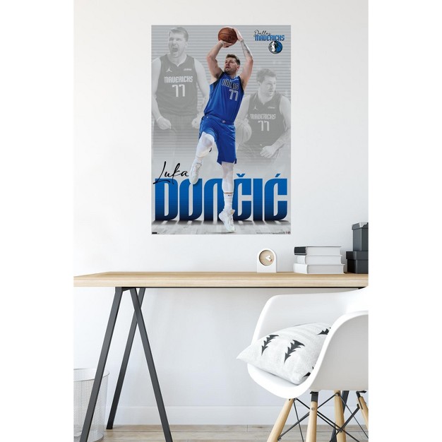 Trends International Nba Dallas Mavericks Luka Doncic 22 Unframed Wall Poster Prints