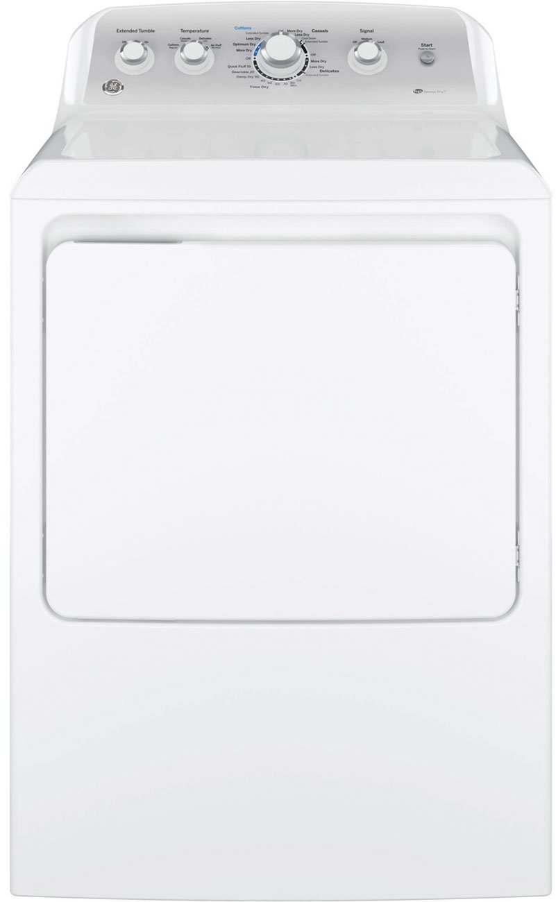 GE 7.2 Cu. Ft. White Electric Dryer With Sensor Dry