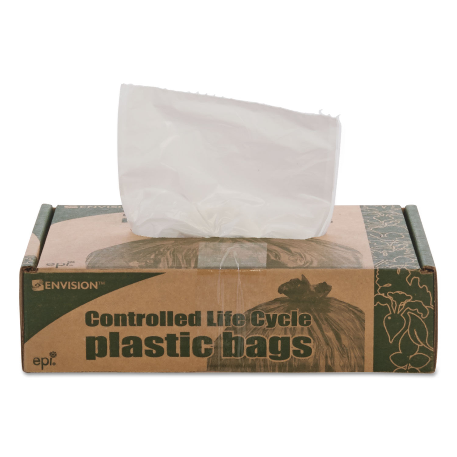 Controlled Life-Cycle Plastic Trash Bags by Stoutandreg; by Envisionandtrade; STOG2430W70