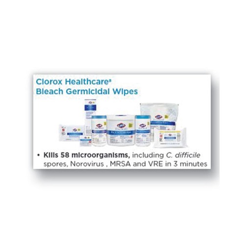 Clorox Bleach Germicidal Wipes  CLO30359