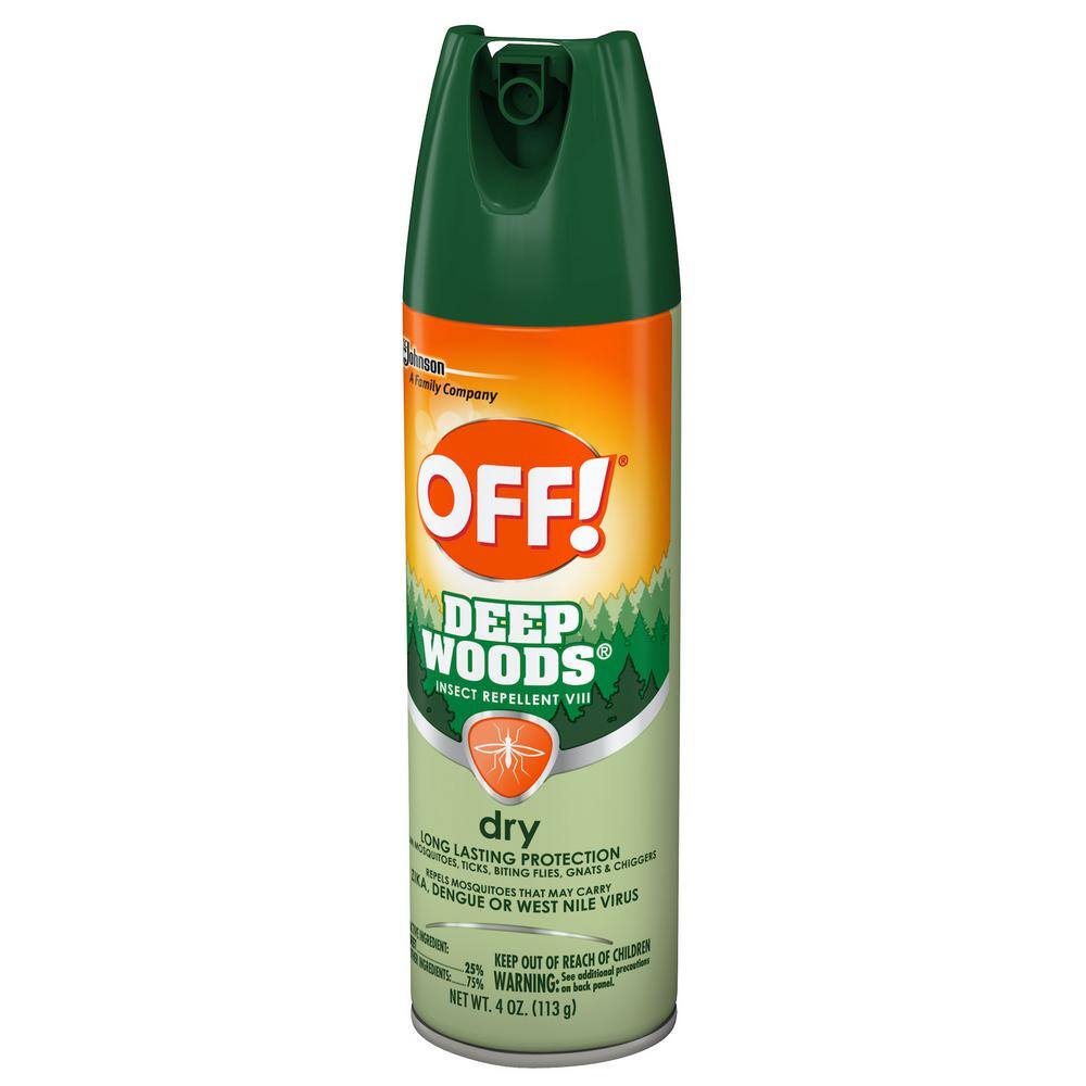 OFF! 4 oz. Deep Woods Dry Insect Repellent SCJ315652