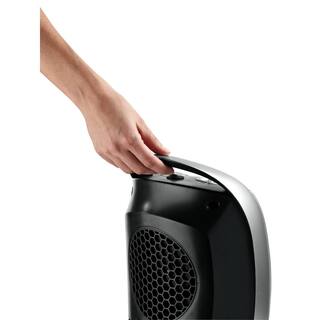 Lasko Compact 1500-Watt 11.25 in. Electric Ceramic Portable Oscillating Space Heater LKO-5409