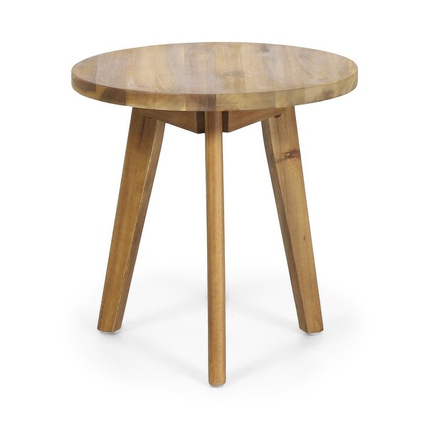 Side Table Ourdoor Garden Coffee Table Wood Side Table