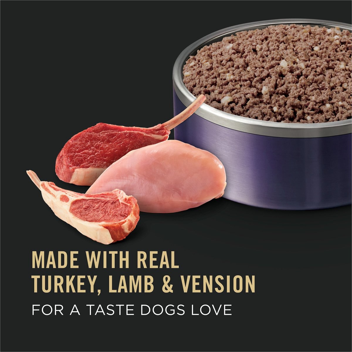 Purina Pro Plan Sport High Protein Turkey， Lamb and Venison Entrée Wet Dog Food