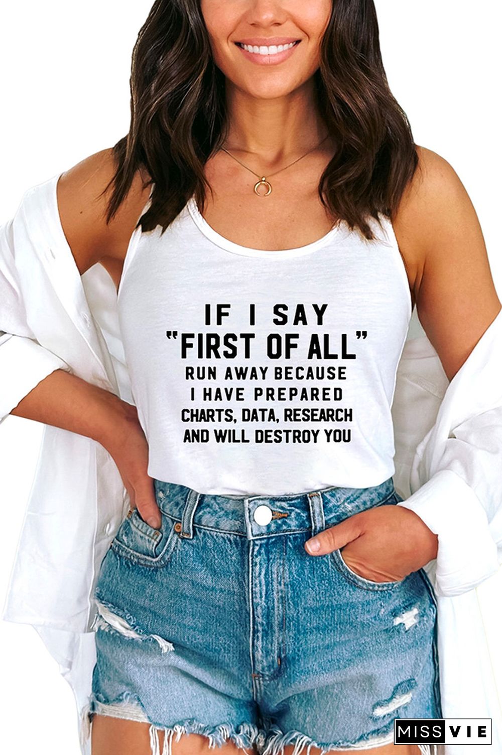 Fun Phrase Tank Top