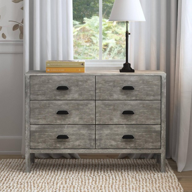 Davinci Fairway 6 drawer Double Dresser