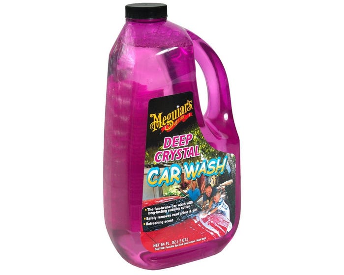 Meguiars Deep Crystal Car Wash， 64 oz. Bottle - G10464