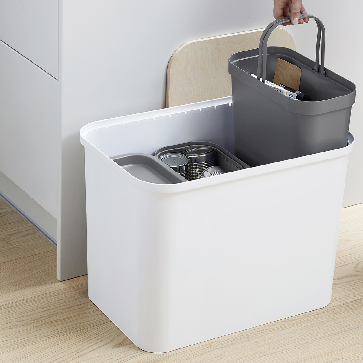 SmartStore 76L Collect Recycling Bin Set