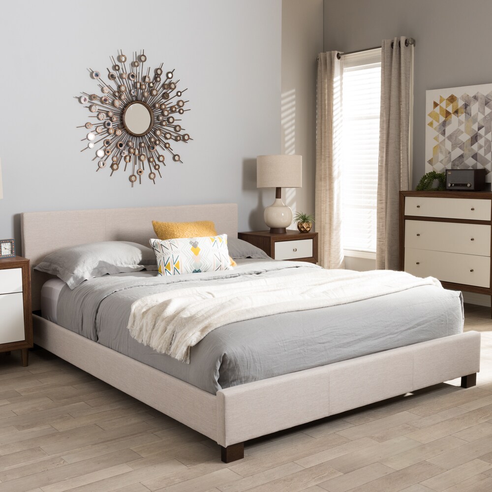 Porch   Den Cordova Contemporary Upholstered Platform Bed