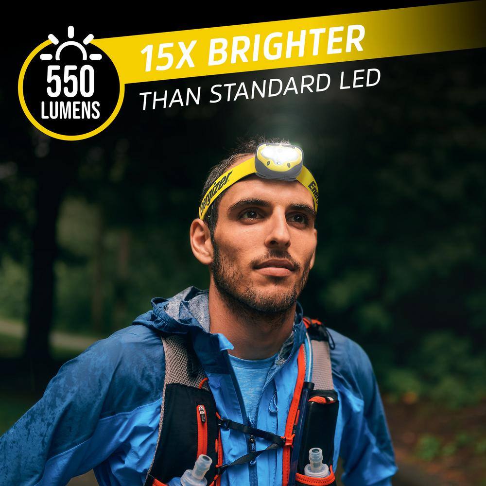 Energizer Vision HD Pro 550 Lumen LED Headlamp ENHDEB32H