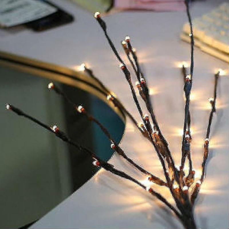 Light Branches / Decorative Branches Brown With 20 Leds