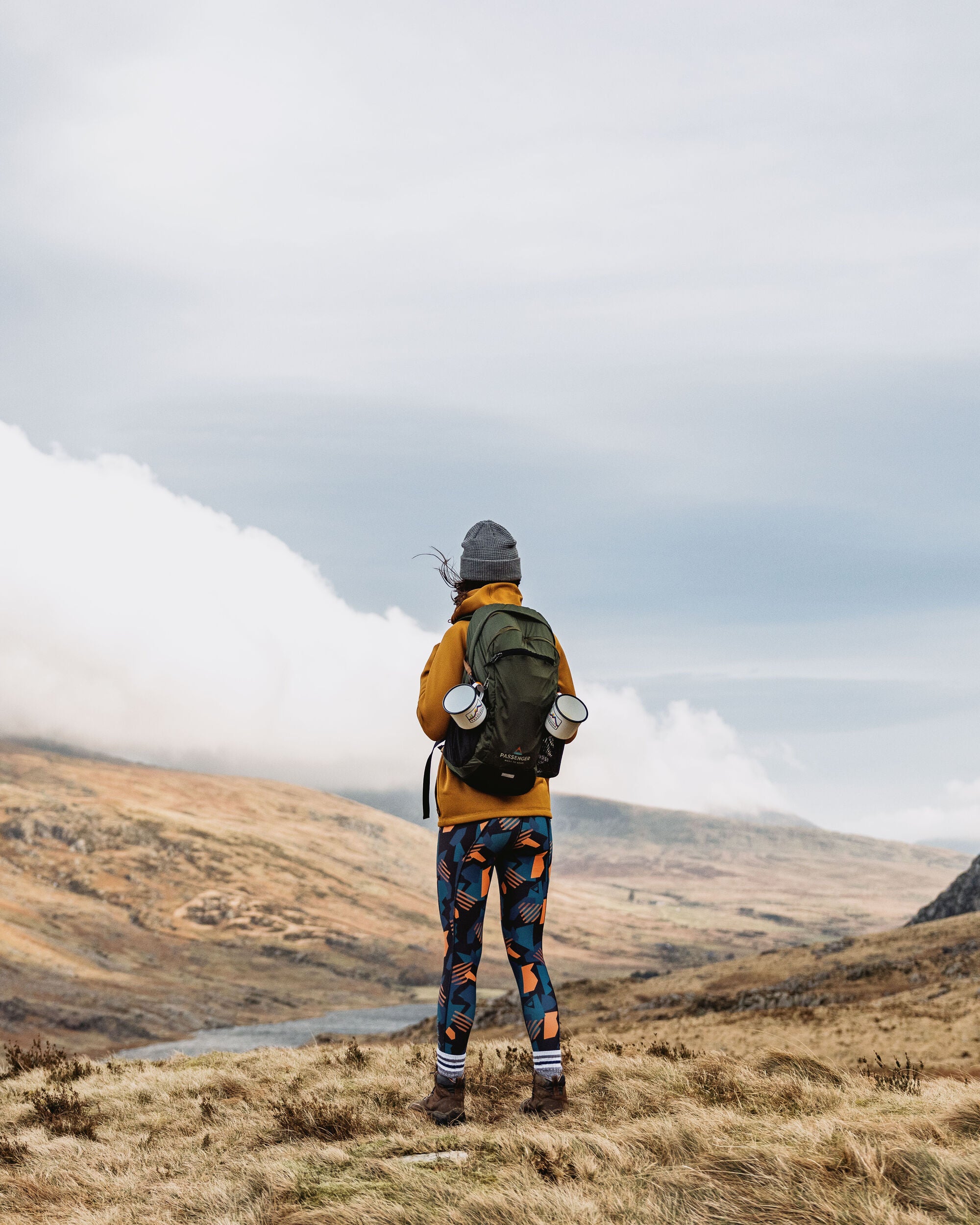 Fresh Air 2.0 Recycled Leggings - Apricot Camo