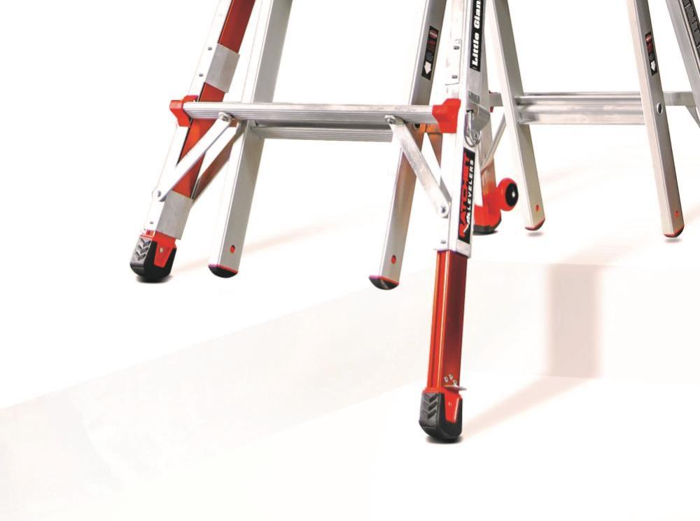 Revolution M22 Aluminum Type-1A 300lb Telescoping Multi-Position Ladder with Ratchet Leg Leveler