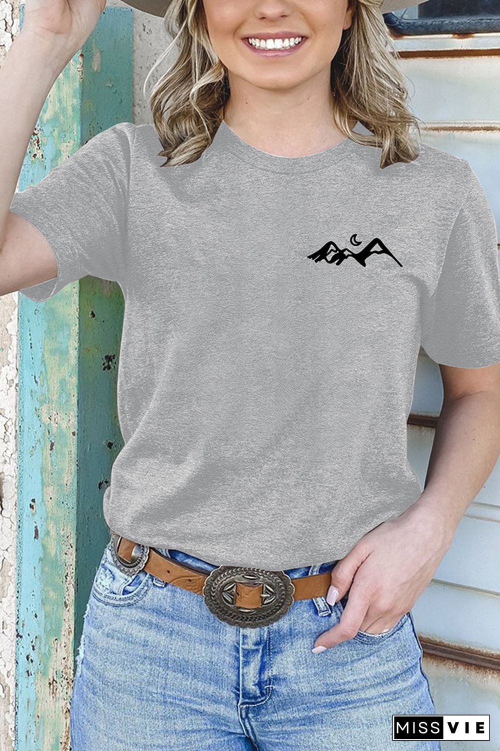 Camping Mountains Graphic Tee