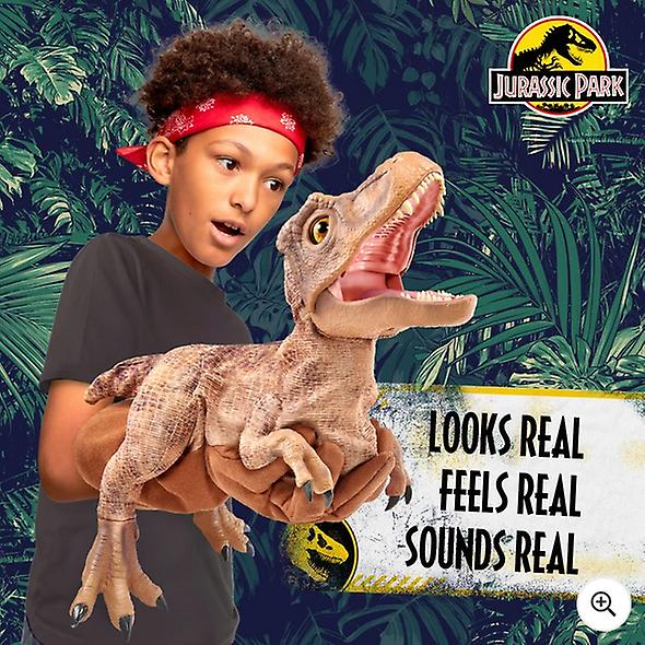 Jurassic park real fx t-rex dinosaur with 35 + actions and sound effects