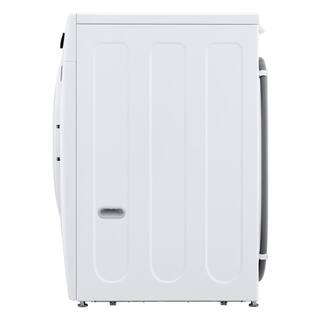 LG 4.5 Cu. Ft. Stackable Front Load Washer in White with Coldwash Technology WM3400CW