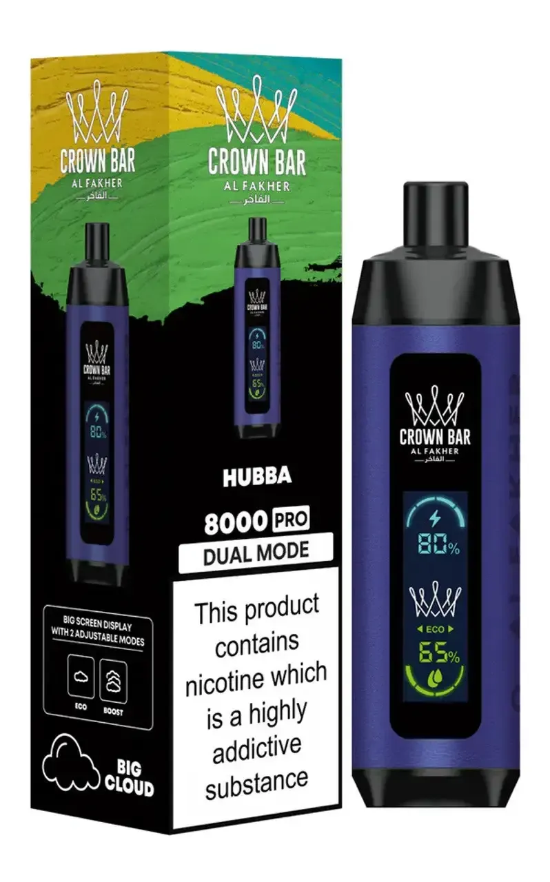 Al Fakher Crown Bar Pro 8000 Disposable