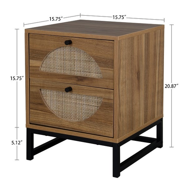 Bedroom Storage Drawer Bedside End Table