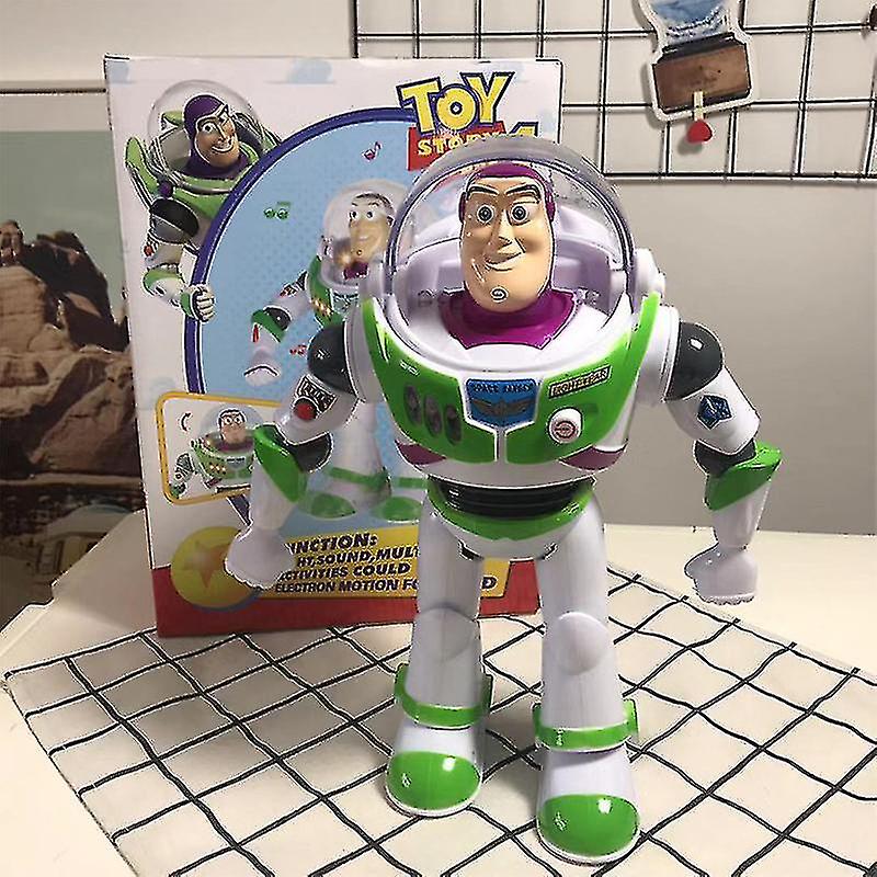 Buzz Lightyear Action Figure Interactives Talking Disney Posable Character