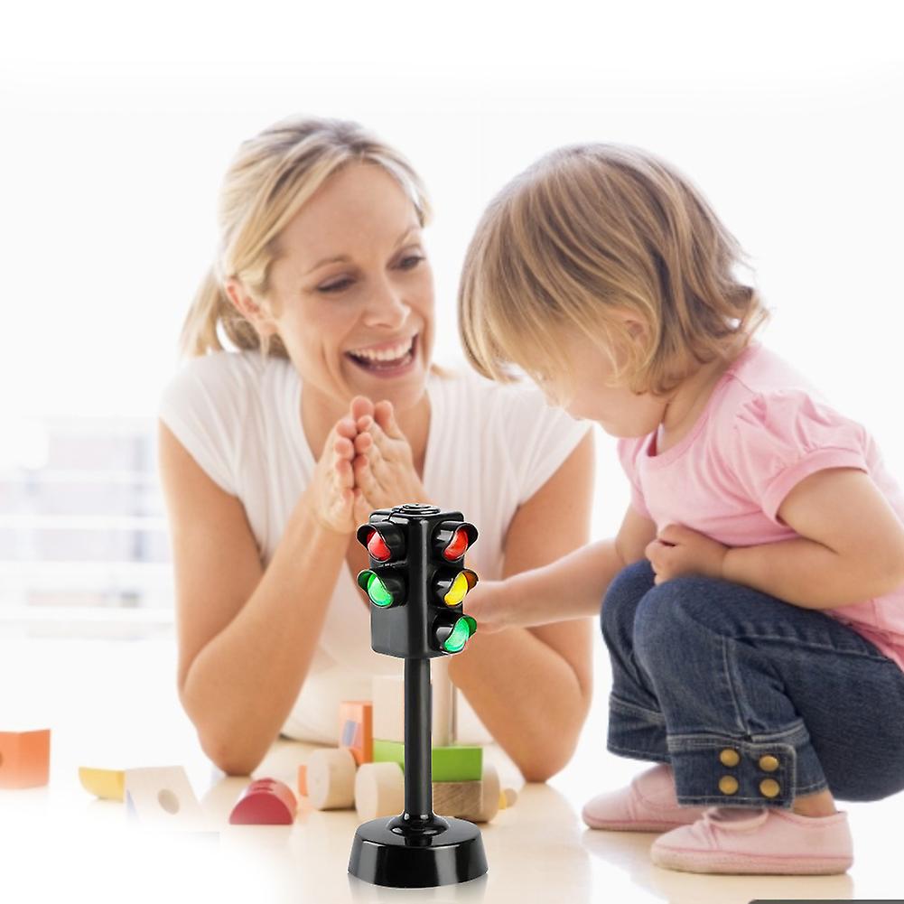 Traffic Light Toy Lamp With Stand Early Learning Toy For Children Toddlers