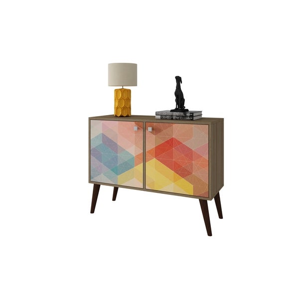 2- Piece Mid-Century Modern Avesta Double Side Table