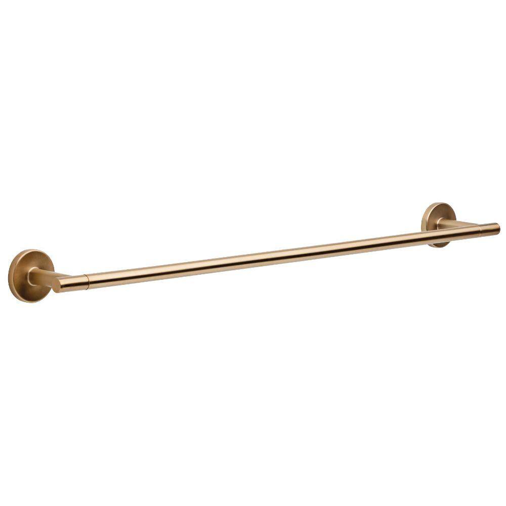 Delta Trinsic 24 in. Towel Bar in Champagne Bronze 759240-CZ