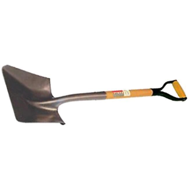 Seymour Manufacturing 49833 D-Handle Square Point Shovel with 26 in. Hardwood Handle