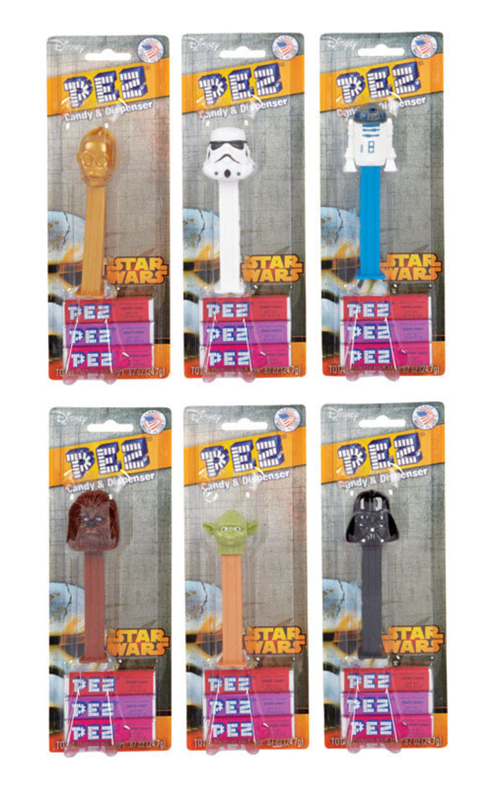 PEZ STAR WARS ASST