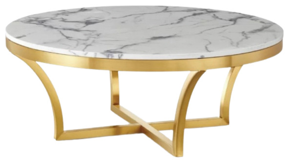 Elian Coffee Table   Contemporary   Coffee Tables   by HomeCraftDecor  Houzz