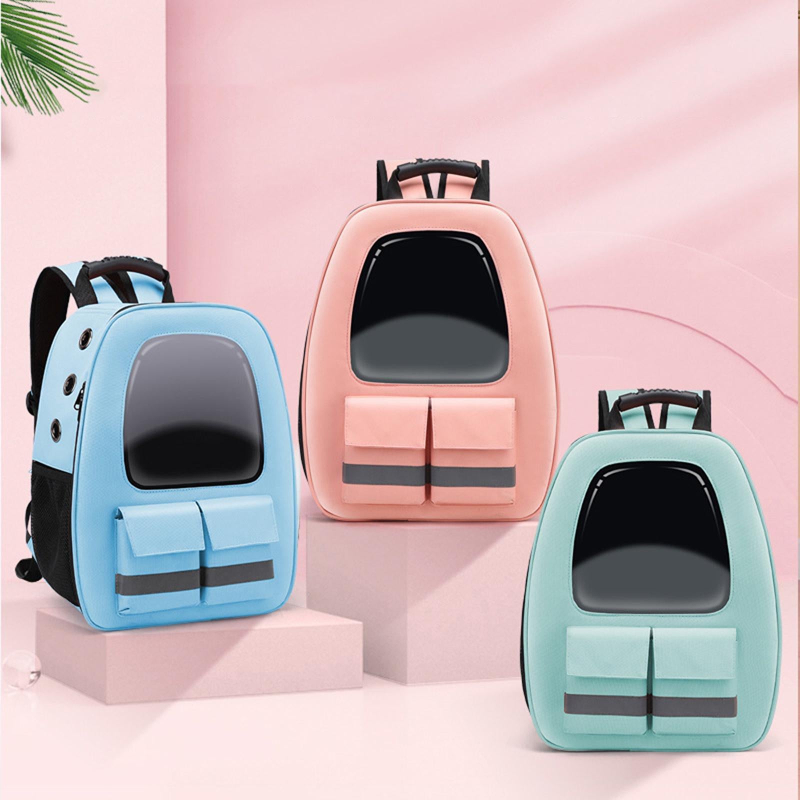 2pcs Cat Carrier Backpack Large Airline Approved Pet Backpack Travel Outdoor