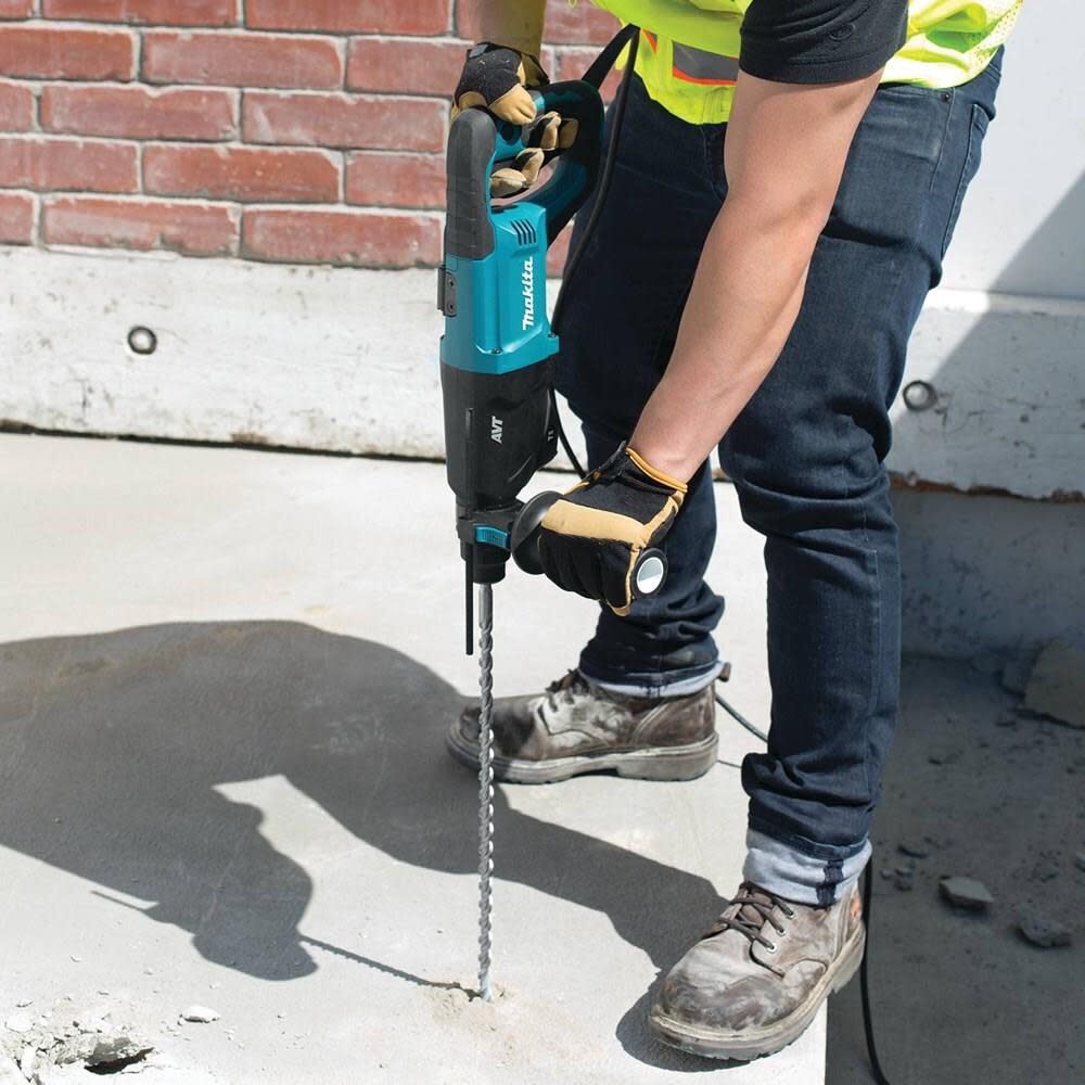 Makita 1In AVT SDS+ Rotary Hammer and 4-1/2In Angle Grinder Package HR2641X1 from Makita