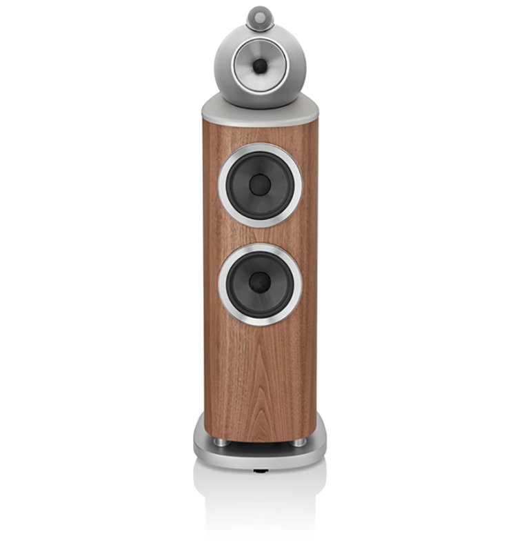 Bowers and Wilkins 800 Series Diamond 803 D4 Satin Walnut 3-Way Floorstanding Speaker (Each)