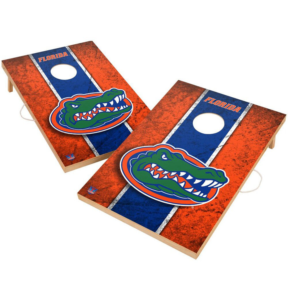 Florida Gators 2' x 3' Solid Wood Cornhole Board Set