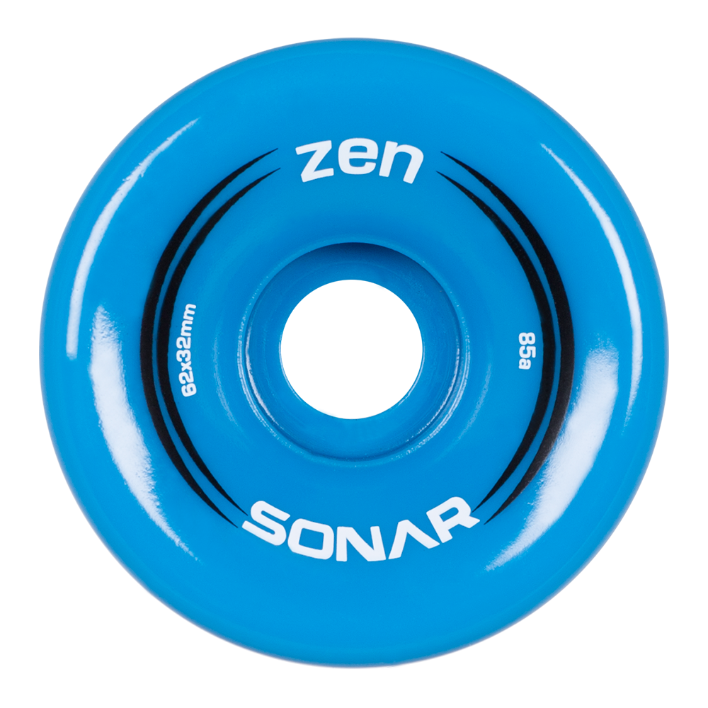 Riedell Skates Sonar Zen Outdoor Skate Wheels (Set of 4)