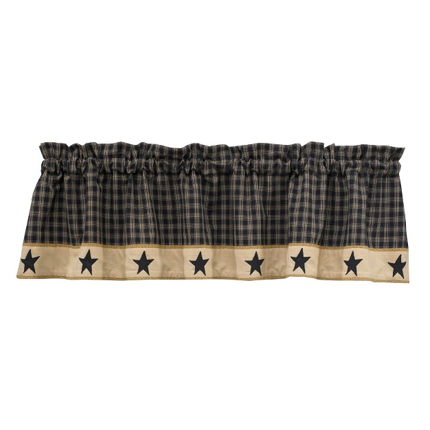 Sturbridge Star Lined Valance 60 X 14